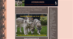 Desktop Screenshot of honiahaka-northern-inuits.com